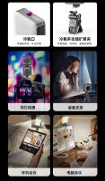 Luz LED para selfies Iluminación portátil para móvil RGB para fotografía en vivo - details 13