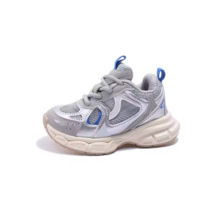 Zapatillas de deporte clásicas de malla casual para niños deportes al aire libre, zapatillas de correr antideslizantes para niñas - 1