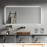 Espejo de maquillaje para baño, tira de luz LED COB de 12V, iluminación de fondo de tocador, Sensor táctil regulable, decoración de luz de tocador - details 2