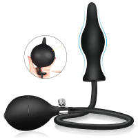 Enchufe de Silicona Expandible Seguro para el Cuerpo Impermeable, Enchufe Anal, Masajeador de Prostata, Juguetes Sexuales para Adultos, Juguetes Sexuales Gay - details 1