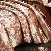 Juego de cama de alta gama, jacquard, tamaño king, juego de cama de boda europeo de lujo - details 2