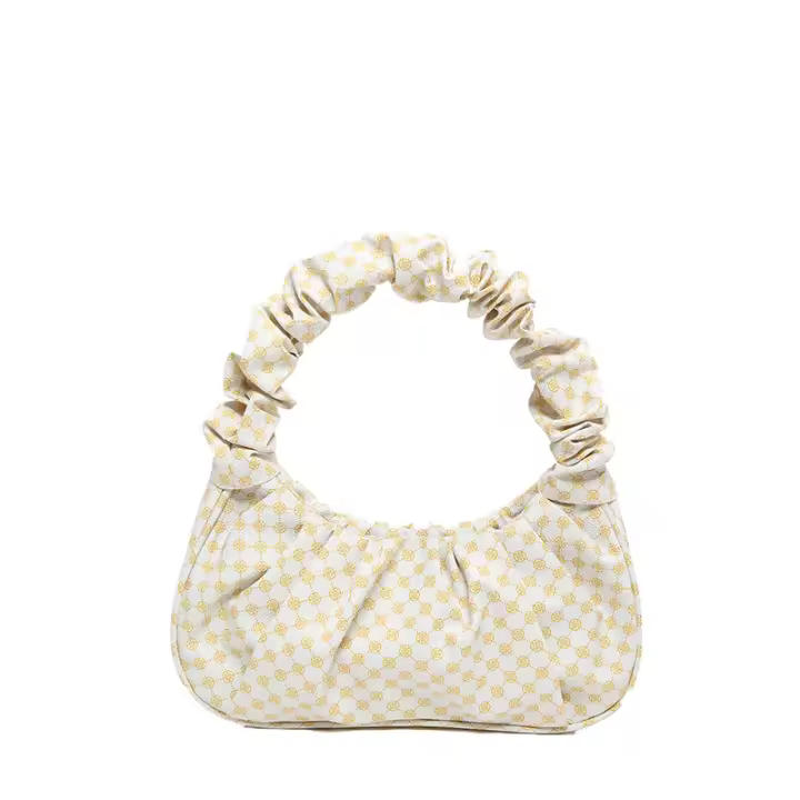 Bolso de Nubes Pleado Bolso Casual de Mano para Mujer Tendencia 2025 Material de Liner de Poliéster - 1