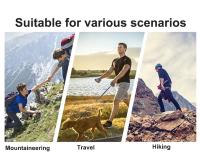 Mochila impermeable de senderismo para hombres y mujeres, mochila multifuncional para viajes de aventura al aire libre, 50 litros - details 2