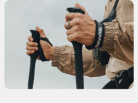 Naturehike-bastón plegable ultraligero para senderismo, bastones antigolpes para acampar, ST03 - details 6