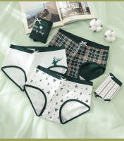 5Pcs Women's Cotton Panties Breathable Underwear Cute Print Girls Briefs Sexy Low Waist Underpants Soft Panty Female Lingerie - details 3
