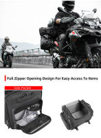 Rhinowalk-bolsa para portaequipajes para motocicleta, impermeable, 19L-80L, ampliable, gran capacidad, para viaje, equipaje trasero, para la mayoría de las motocicletas - details 14