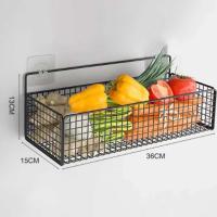 Cesta de hierro, estante para champú en polvo para pared de baño, orificio perforador, colgador de condimentos de cocina - details 20