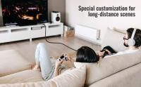Cable de Audio estéreo AUX de 3,5mm, Cables de extensión de auriculares macho a hembra para auriculares，Smartphone, 5 piezas - details 1
