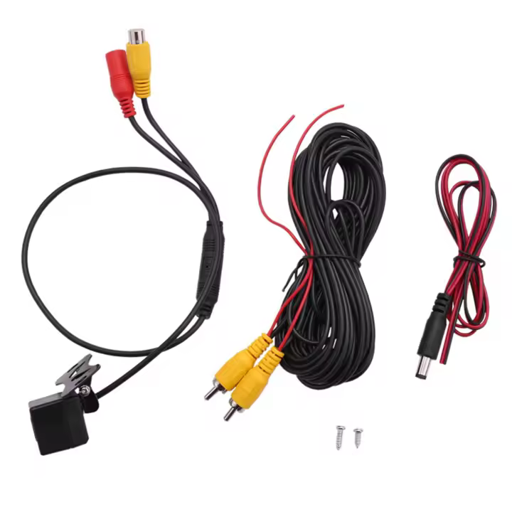 Cámara de visión trasera para coche, videocámara de aparcamiento de respaldo Universal, 8 LED, Visible por la noche, impermeable, gran angular de 170, imagen en Color HD - 1