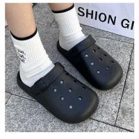 Feslishoet Mules Zapatos Parejas Zapatillas de Verano Sandalias Slides Mujer EVA Suave Antideslizante Acogedor Nube Adecuado Interior y Exterior - details 11