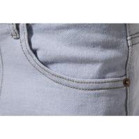 Pantalones de mezclilla lavados personalizados para hombre, Pantalones rectos ligeramente elásticos, informales, a la moda, primavera y otoño, nuevos - details 6