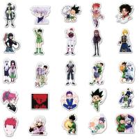 Pegatinas de pared de Anime Hunter X Hunter para niños, 50 piezas, papelería para cuaderno, Maleta, motocicleta, refrigerador - details 2