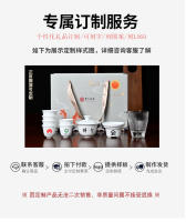 Dehua Porcelana Blanca Oveja Grasa Jade Kung Fu Té Tazón Cubierta, Caja de Regalo, Regalo de Empresa, Juego de Cerámica de Mano - details 0