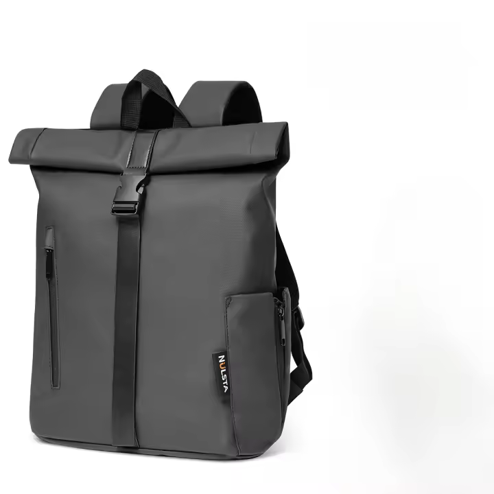 Moqueta Ligera Antirrobo de 20-25L para Hombres y Mujeres - Múltiples Compartimentos, Correas Ajustables, Diseño Duradero de Cáscara Suave en 6 Colores (, Blanco, Gris, Beige, Azul Marino, Rosa) - Mochila Diaria para la Escuela, Trabajo, Deportes al Aire - 1