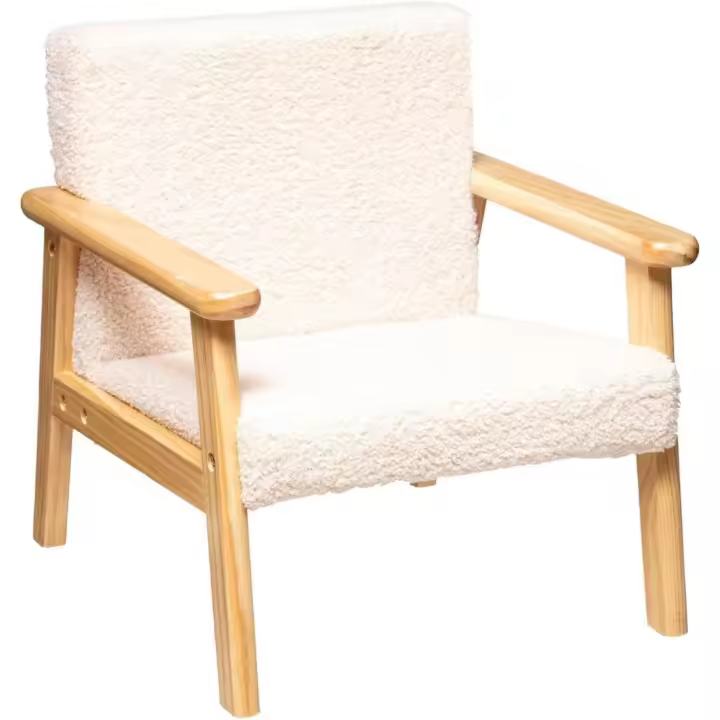 Silla Infantil Cruda Estilo Pelapa Muebles y Organización - 1