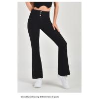 Pantalones de Cintura Alta de Melocotón Europeo Versátiles para Mujeres, Adecuados para Fitness y Yoga, Acampados Fuera de Uso - details 8