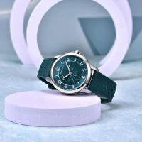 Reloj de Cuarzo Multifunción PAGANI DESIGN 2024 Resistente al Agua 100M, Vidrio de Zafiro, Correa de Cuero Elegante para Hombres - details 2