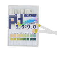 100 tiras de papel de prueba de Ph de alta precisión, rango de papel de PH 5,5-9,0, tiras de prueba de PH, probador de papel indicador, 20% de descuento - details 0