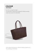 Bolso de mano de gran capacidad, nuevo bolso grande y versátil para mujer, bolso de hombro, bolso de cesta de verduras tejido elegante francés. - details 9