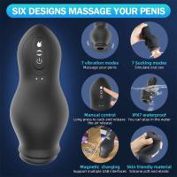 Masturbador masculino, vibrador, entrenador, masajeador, glande, juguetes estimulantes para hombres, vibración de coño, juguete sexual erótico retardante para principiantes - details 1