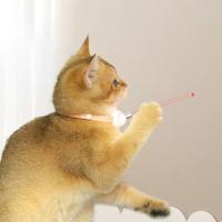 Aliviar la ansiedad Collar de provocación de gatos con láser inteligente Collar de provocación de gatos eléctrico interactivo LED infrarrojo libera las manos - details 4