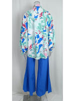 Junxi Wan Conjunto Casual de 2 Piezas Floral Camisa de Manga Larga y Pantalones de Pierna Ancha - details 14