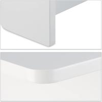 Muebles Infantiles Blancos Diseño Unisex Hierro 56 x 75 x 46 cm Una Mesa y Dos Sillas - details 7