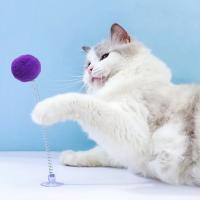 Juguete de Gato de Primavera Wanda de Estimulación Multicolor con Ventosa - details 1