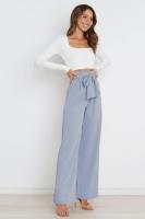 Pantalones de moda de otoño para mujer de cintura alta y estilo casual - details 23