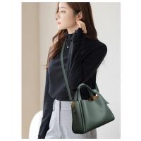 Cuero suave bolso de las mujeres bolso cesta de verduras de las mujeres bolso de hombro de alta gama crossbody atmósfera versátil cubo hombro - details 14