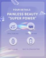 Kemei-depiladora 5 en 1 para mujer, Afeitadora eléctrica inalámbrica recargable, lavable, para piernas y brazos - details 1
