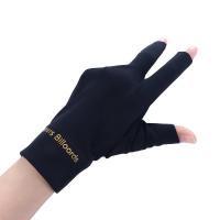 Juego antideslizante accesorios de billar mano izquierda guantes para taco de billar guantes de billar guante de dedo separado guante de tres dedos - details 2