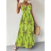 Vestido de novia floral francés para mujer, verano 2024, elegante estilo bohemio vintage con cintura ceñida, hasta la rodilla. - details 29