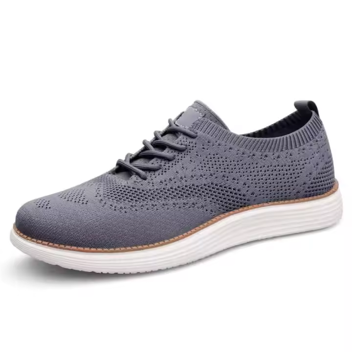 Nuevas zapatillas para correr Oxford de marca de calidad al por mayor, talla grande 48 para hombres, zapatillas para caminar ligeras y transpirables con cordones - 1