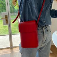 Bolso cruzado magnético de moda para mujeres Diseño vertical elegante Mini bolso de hombro de cuero PU Diseño minimalista para el teléfono - details 36