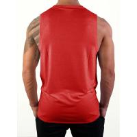 Summer Gym Tank Tops Men Mesh Running Sport Fitness Sleeveless Shirt Plain Quick Dry Bodybuilding Singlets Men's Clothing - details 8