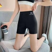 Pantalones cortos de yoga para correr y andar en bicicleta para mujer, monos deportivos transpirables, pantalones cortos de entrenamiento de verano de cintura alta para gimnasio - details 10