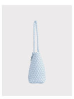 Bolso tejido colgante, bolso de mano de gran capacidad, bolso bandolera de hombro, bolso versátil de moda para niño y madre. - details 12