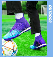 Zapatos de fútbol transpirables de caña alta, zapatillas deportivas para interior/exterior - details 19
