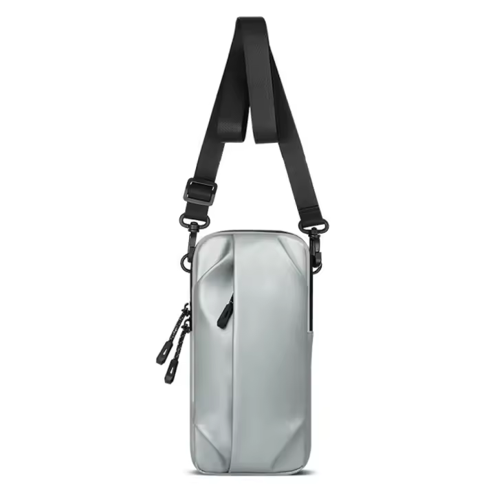 Bolsa de brazo para teléfono móvil de poliéster, bandolera elástica, paquete de muñeca deportiva, tarjetero Vertical, bolsa de pecho para correr, Fitness al aire libre - 1