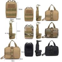 Bolsa, con adhesivo, bolsas de entrenamiento militar K9, arnés para chaleco para perros - details 0