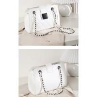 Nueva Moda Y Popular Cadena De Las Mujeres Bolso De Hombro Pu, De Gran Capacidad Minimalista Mensajero Pequeño Bolso Cuadrado - details 16