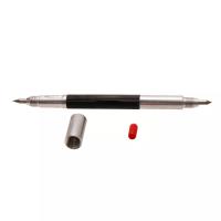 Marcador de punta de Metal portátil de doble extremo, marcador de grabado de vidrio de cerámica, pluma de trazado hecha de acero de tungsteno - details 6