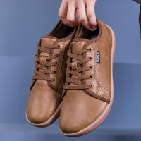 Zapatos de punta ancha de cuero Artificial para hombres y mujeres, zapatos descalzos, caja de punta ancha minimalista, antideslizantes, ligeros - details 6