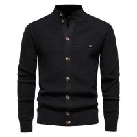 Tendencia cardigan hombre sudadera negocios versátil jersey - details 5