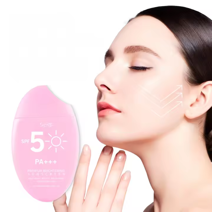 Loción de protección solar ligera de 60g SPF50 Protector UV que forma película rápida protección facial crema para quemaduras solares piel antioxidante PA +++ - 1