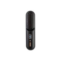 inalámbrico pelo alisado peine iones negativos no dañan el cabello portátil rizador de pelo alisado varilla recta clip de placa de curling recto de doble uso de alto cráneo superior esponjoso dios dispositivo! - details 11