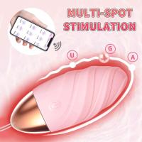 Leten App Control Bluetooth bragas huevos vibrantes bolas portátiles vibrador punto G masajeador de clítoris juguete sexual adulto para mujeres - details 6