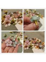 Mini Cabezas de Margarita de Seda Multicolor 50/100pcs Ideal para Boda, Compromiso, Decoración de Hogar DIY - details 2