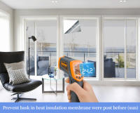 Película de Ventana de Espejo de Tamaño Multi con Control de Calor y Privacidad Film Reflectante Autoadhesivo para Protección Solar Instalación Estática - details 5